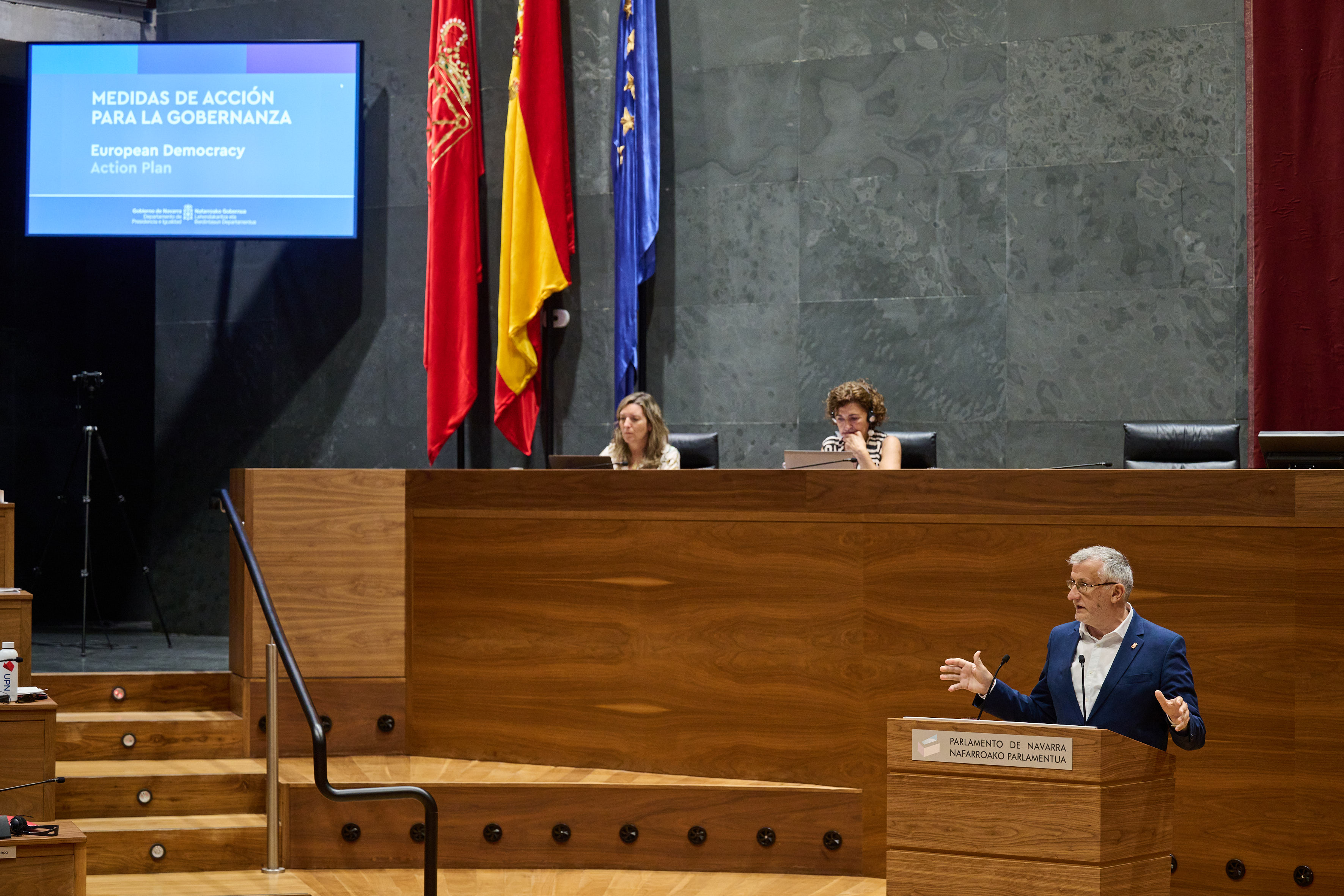 Imagen del artículo El vicepresidente Taberna anuncia un paquete de medidas para reforzar la gobernanza democrática y la confianza ciudadana en las instituciones Presenta seis ejes de trabajo, alineados con el Plan de Acción para la Democracia de la Comisión Europea, para favorecer la participación ciudadana, la transparencia y la rendición de cuentas 12/06/2025 camera_alt description