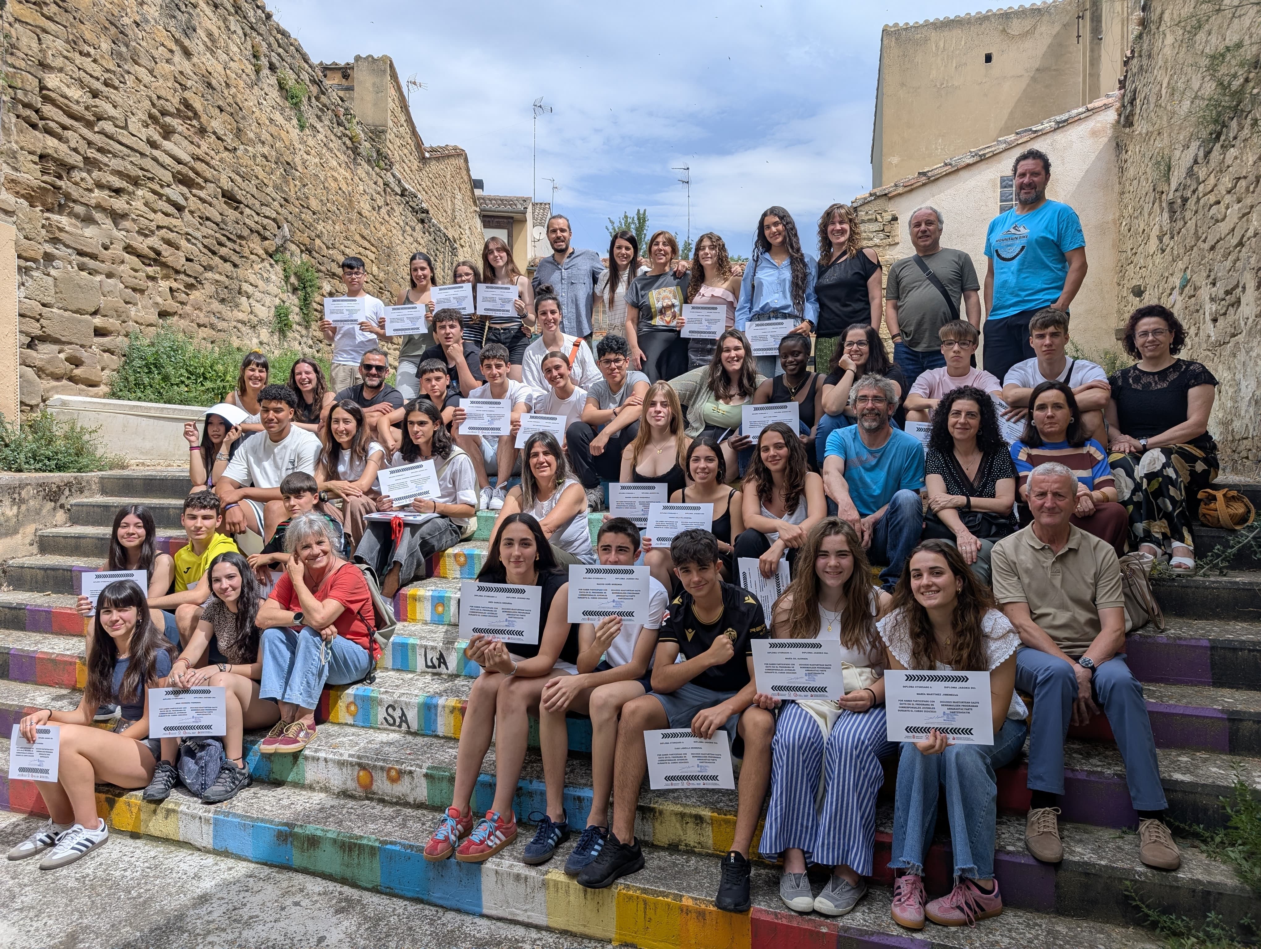 Imagen del artículo Juventud clausura la segunda edición del programa en el que jóvenes de toda Navarra difunden información relevante para la juventud De 39 participantes, cinco viajarán al III Encuentro Estatal de Corresponsales y Alberguismo Juvenil en Zaragoza 20/06/2025 camera_alt