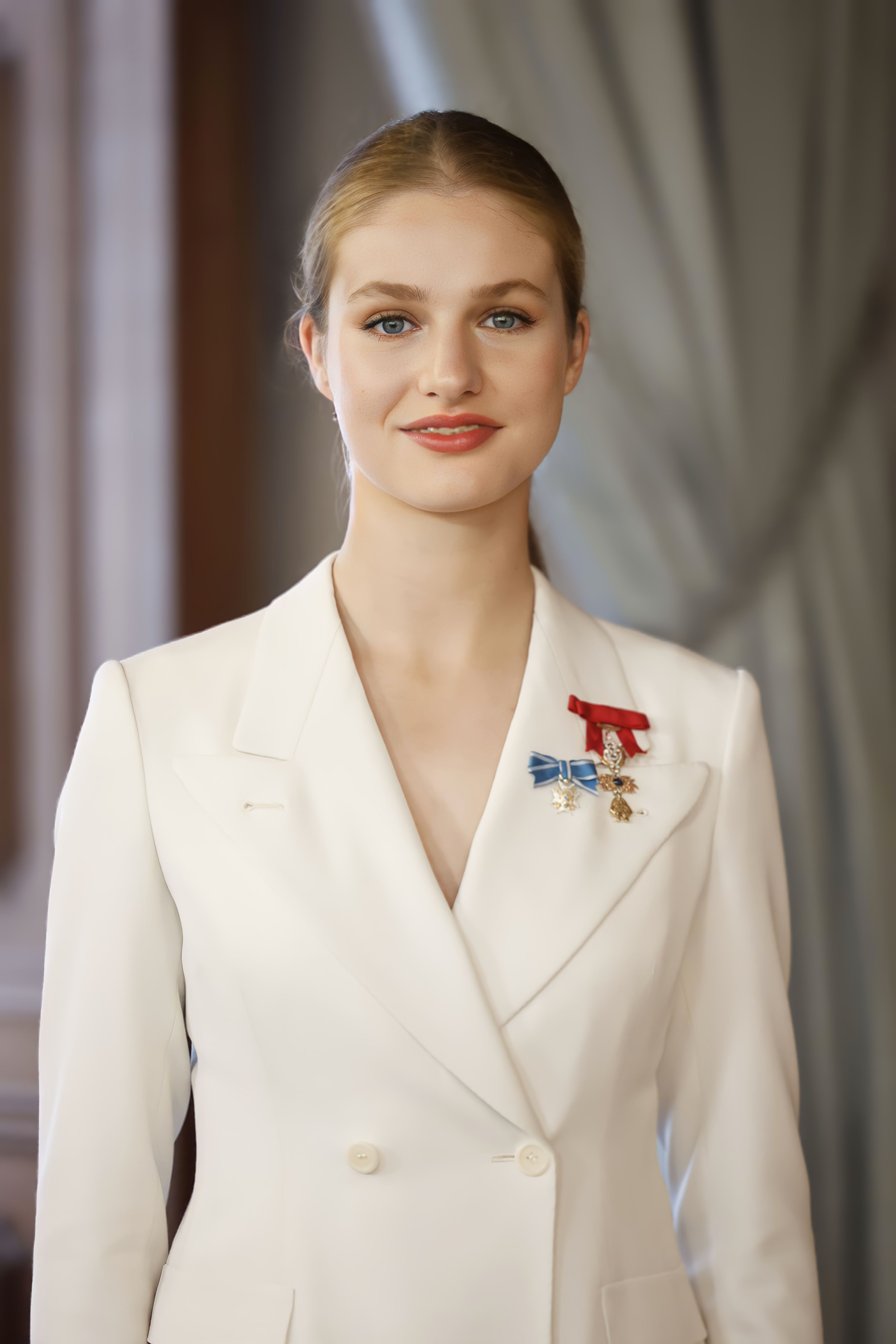 imagen La Princesa de Viana, doña Leonor, visita por primera vez Navarra acompañada de Sus Majestades los Reyes