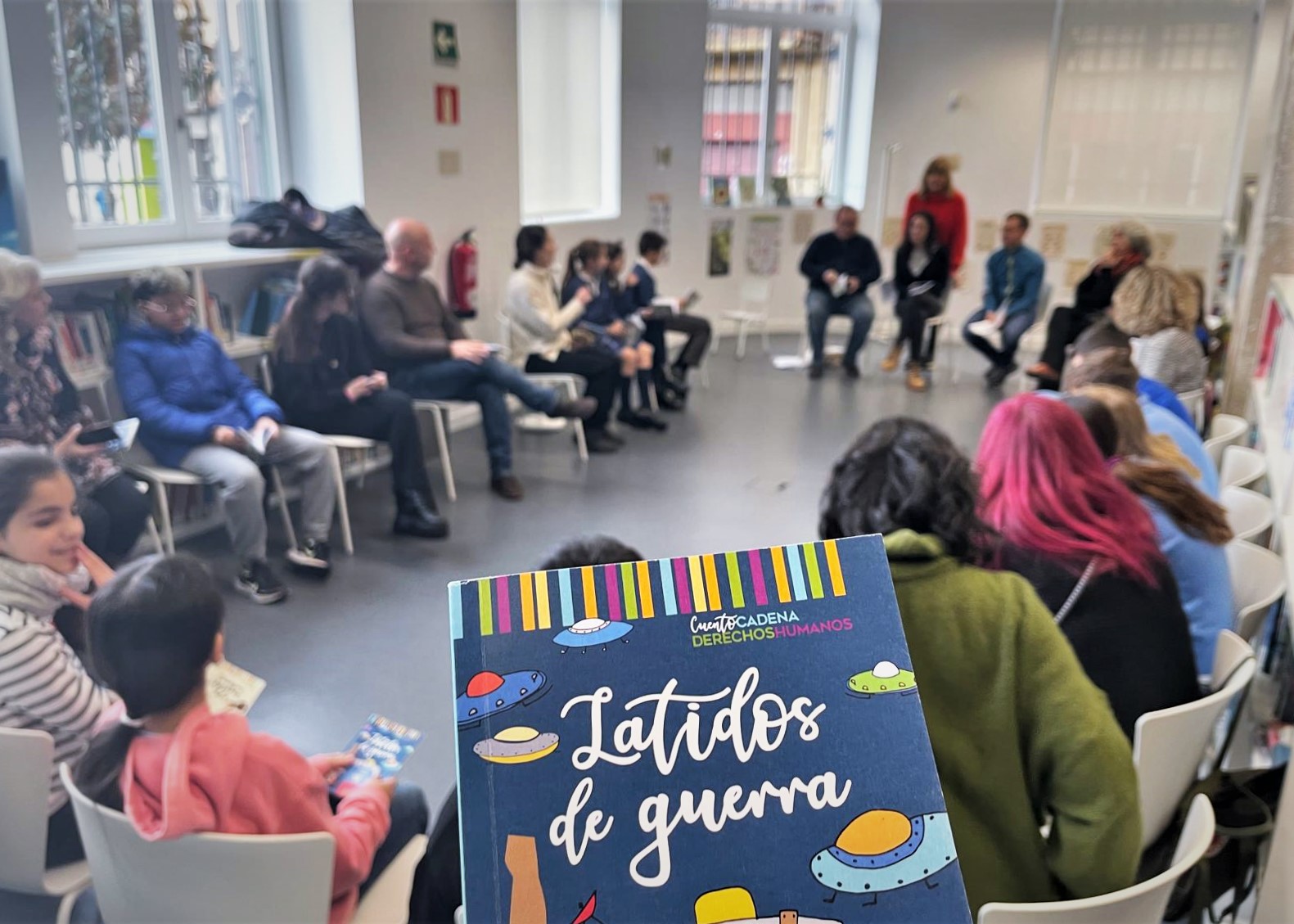 imagen 1.170 escolares de Educación Primaria de 36 centros educativos de Navarra participan en el proyecto “Cuento-cadena Derechos Humanos”
