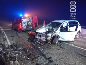 <p align="center" style="margin-left:47px; text-align:center; margin-bottom:11px"><span style="font-size:11pt"><span style="line-height:107%"><span style="font-family:Calibri,sans-serif"><i><span style="font-size:9.0pt"><span style="line-height:107%">Accidente en la N-121 (Noáin) con tres personas heridas</span></span></i></span></span></span></p>
