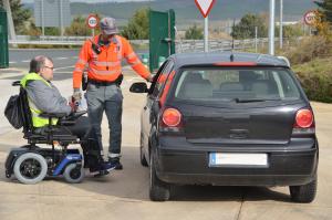 <p><em>Campaña de concienciación con ADACEN</em></p>
