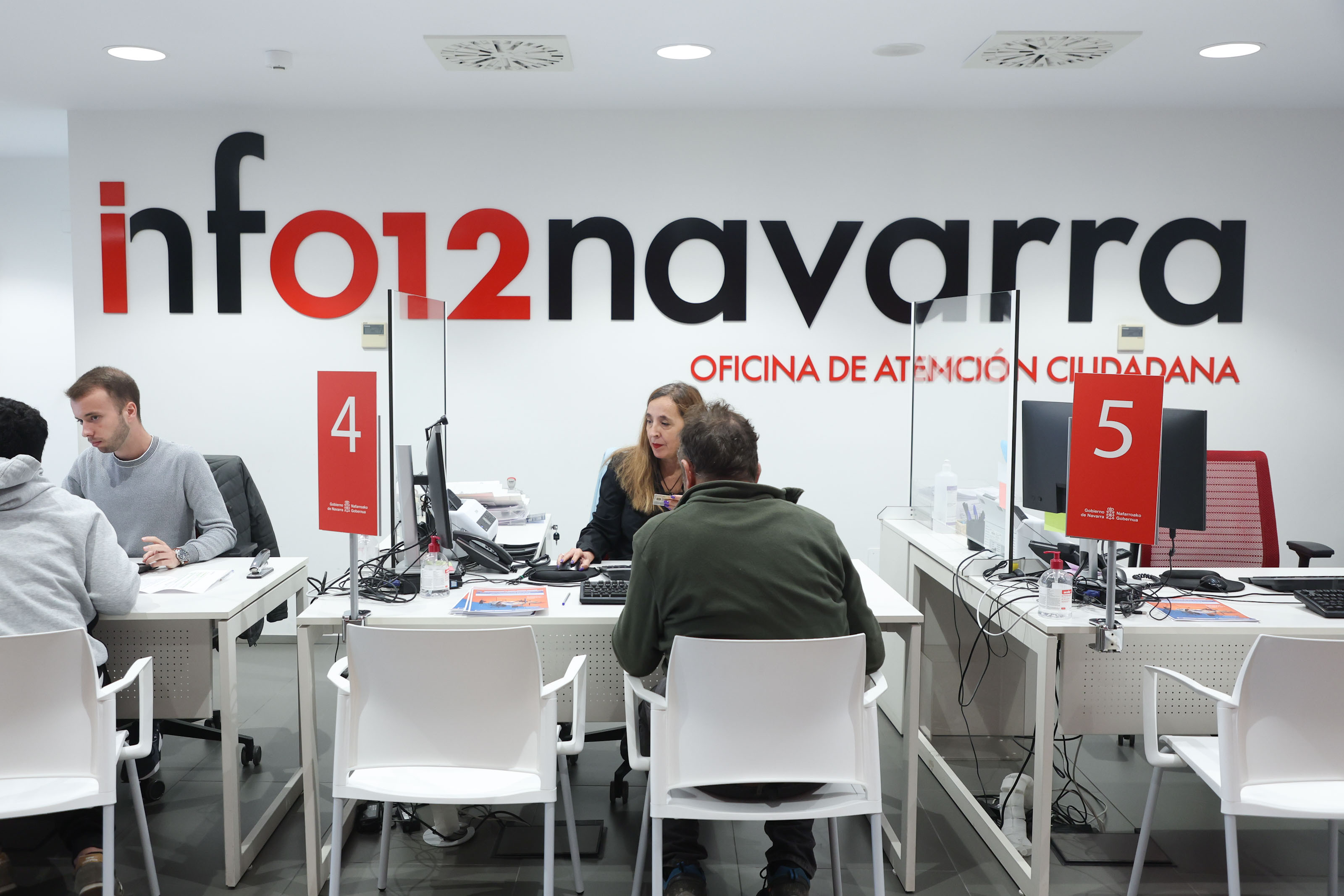 Oficina de Atención Ciudadana de Tudela. 