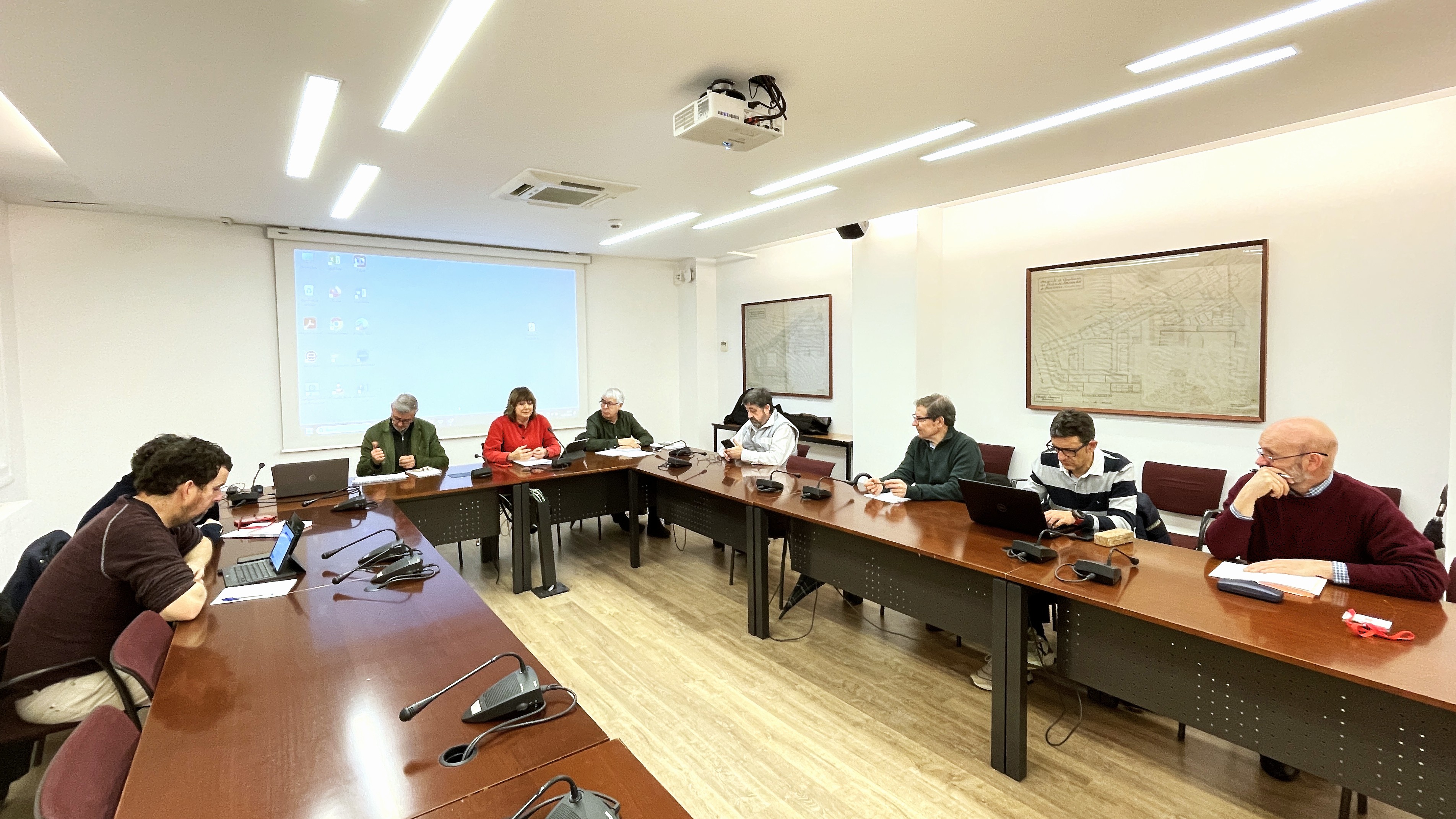 Reunión de la Comisión Técnica de Memoria Histórica.