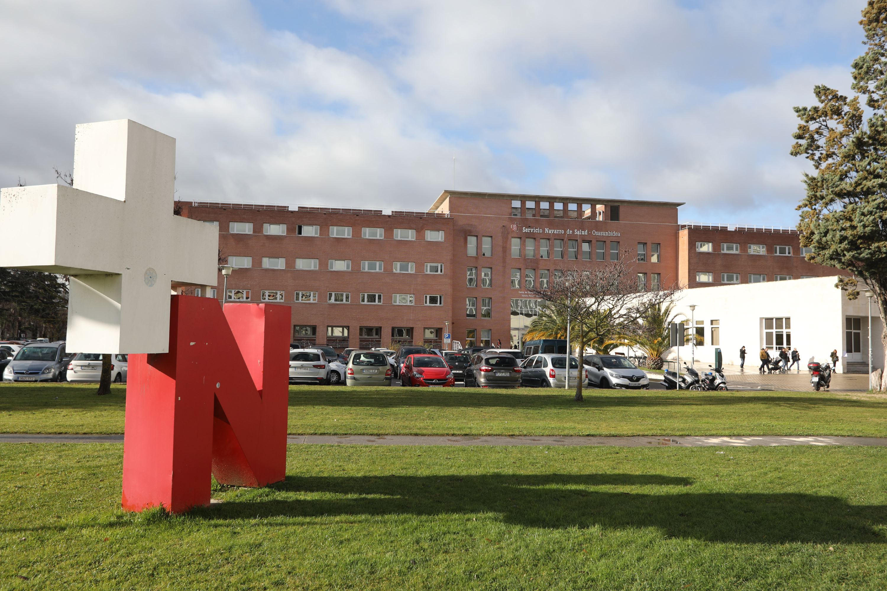 Recinto del Hospital Universitario de Navarra.