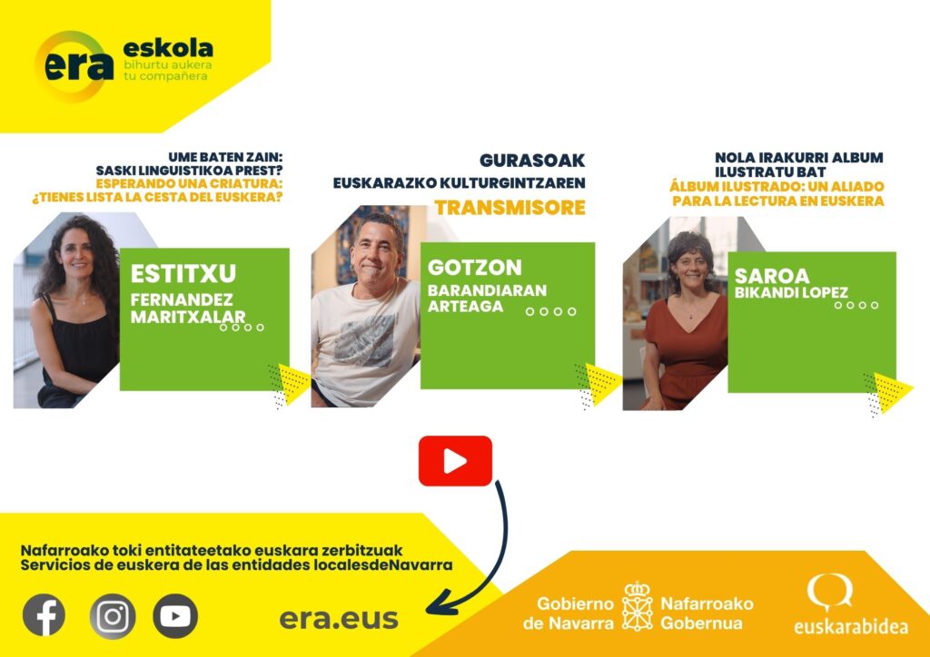 imagen Euskarabidea y las entidades locales presentan la quinta edición de la escuela de madres y padres ERA Eskola