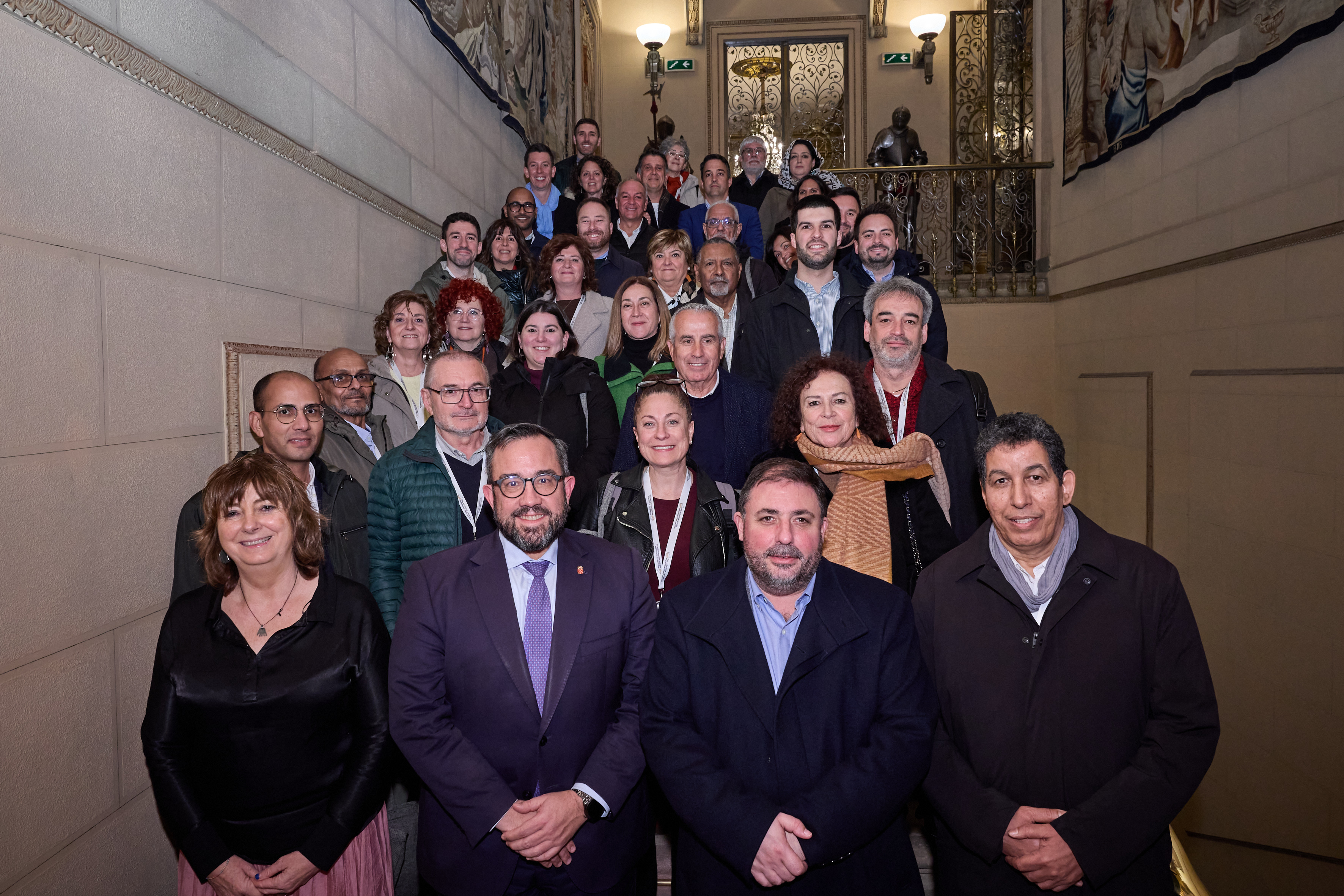 imagen El Gobierno de Navarra recibe a representantes de la XXIX Conferencia de intergrupos parlamentarios ‘Paz y Libertad para el pueblo saharaui’
