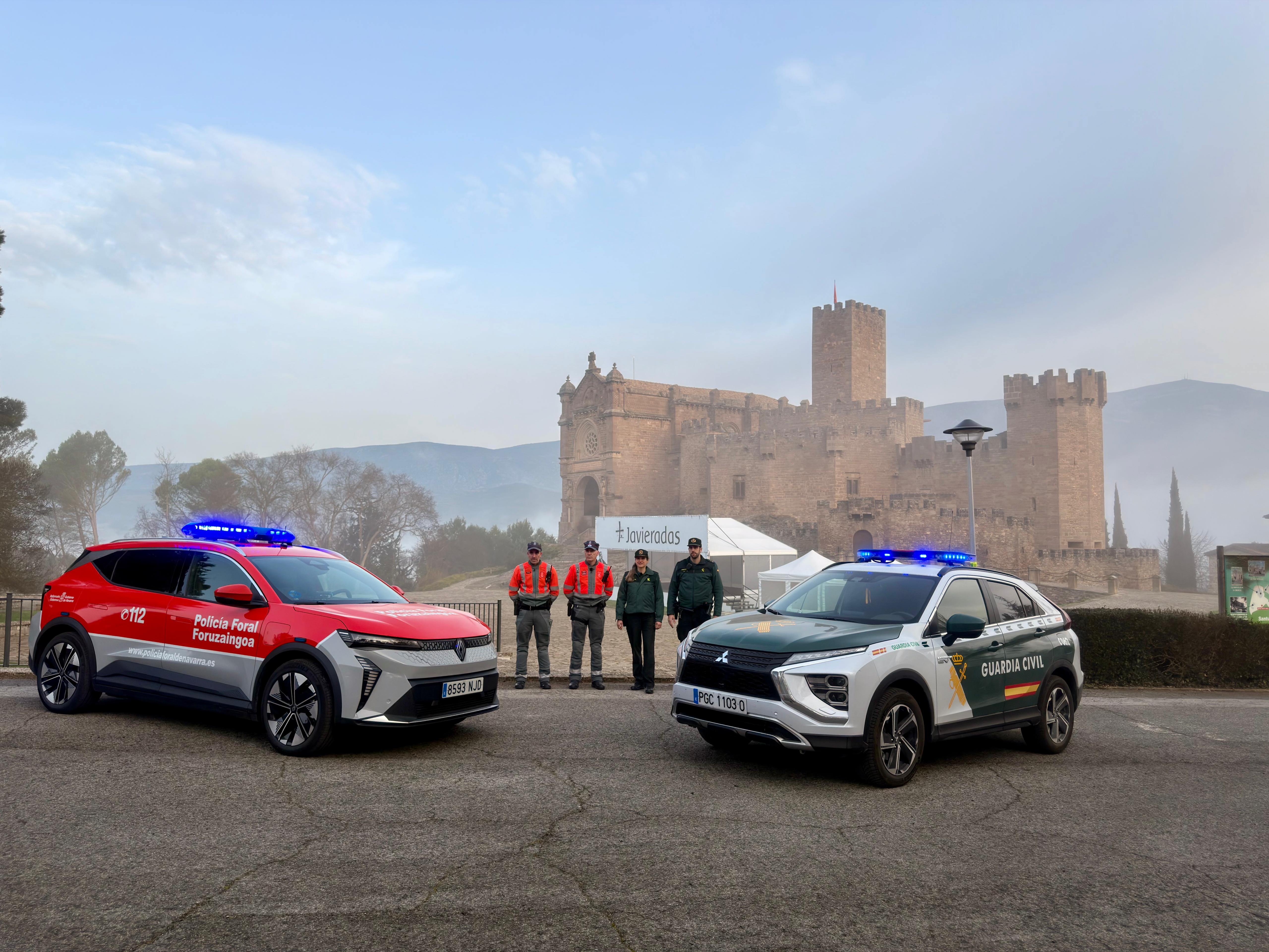 imagen Foruzaingoak eta Guardia Zibilak baterako dispositibo bat antolatu dute 2026ko Javieradetarako, 1.030 agente baino gehiagorekin