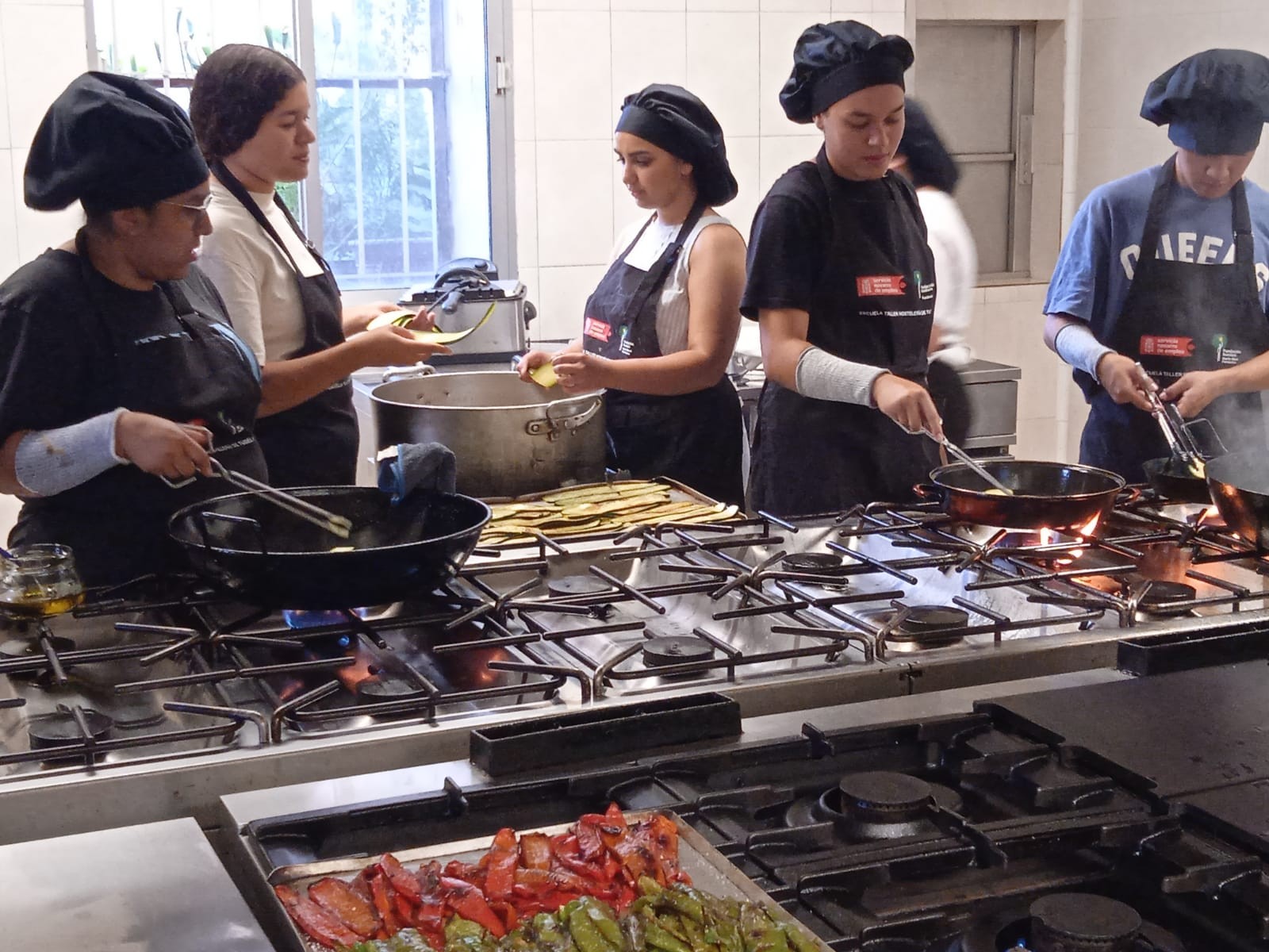imagen Una de las escuelas taller apoyadas por el Gobierno de Navarra.