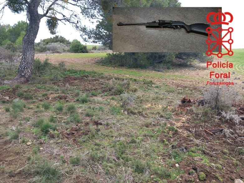 imagen La Brigada de Protección Medioambiental de la Comisaría de Tudela descubre un “cebadero” sin autorización