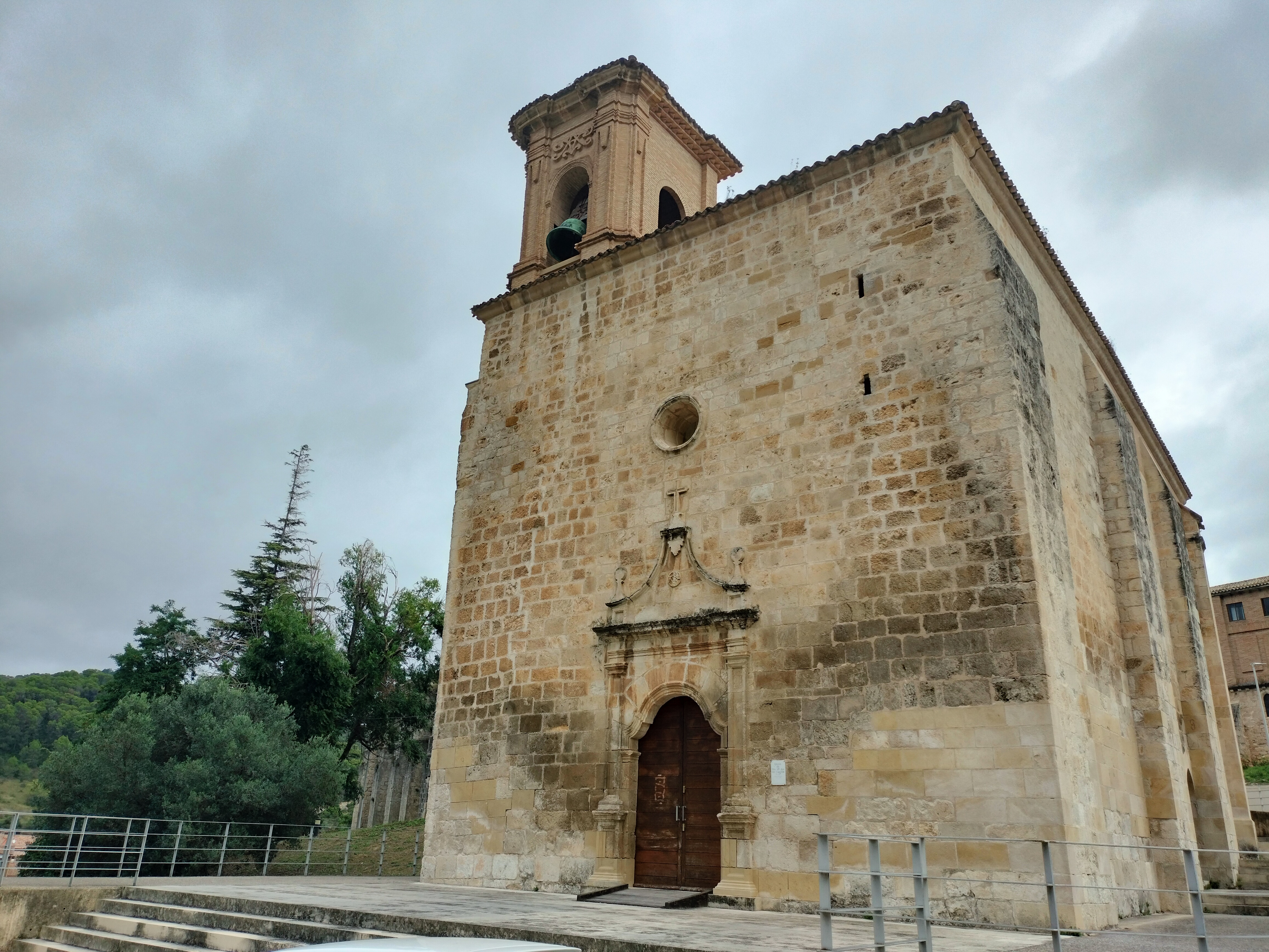 imagen Exterior de la iglesia de Santa María Jus del Castillo