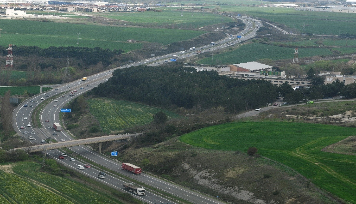 imagen A-15. Tramo con límite de velocidad máxima modificado.