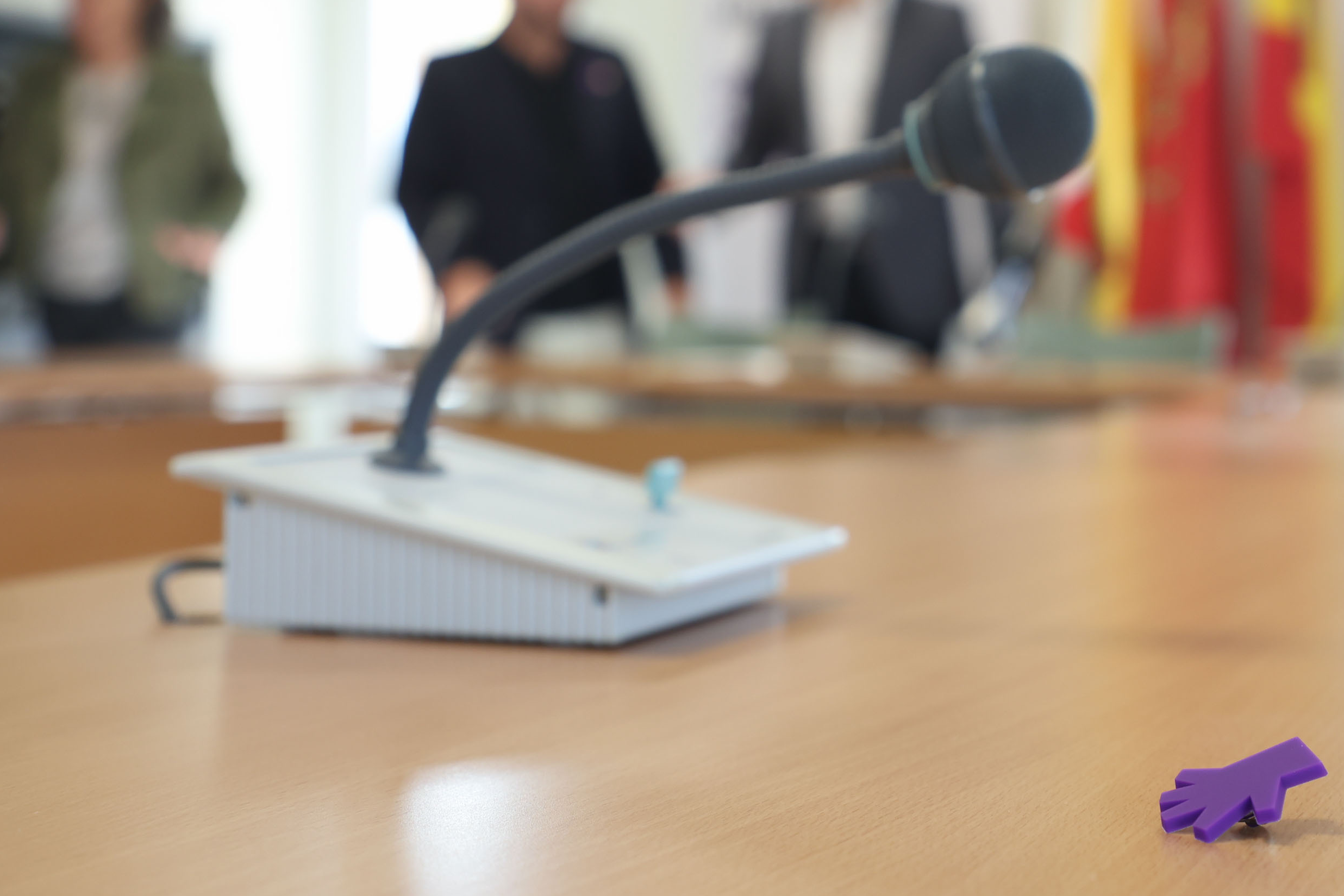 imagen Salón de plenos de Orkoien, uno de los ayuntamientos firmantes del protocolo local de coordinación de la actuación ante la violencia contra las mujeres del INAI. 