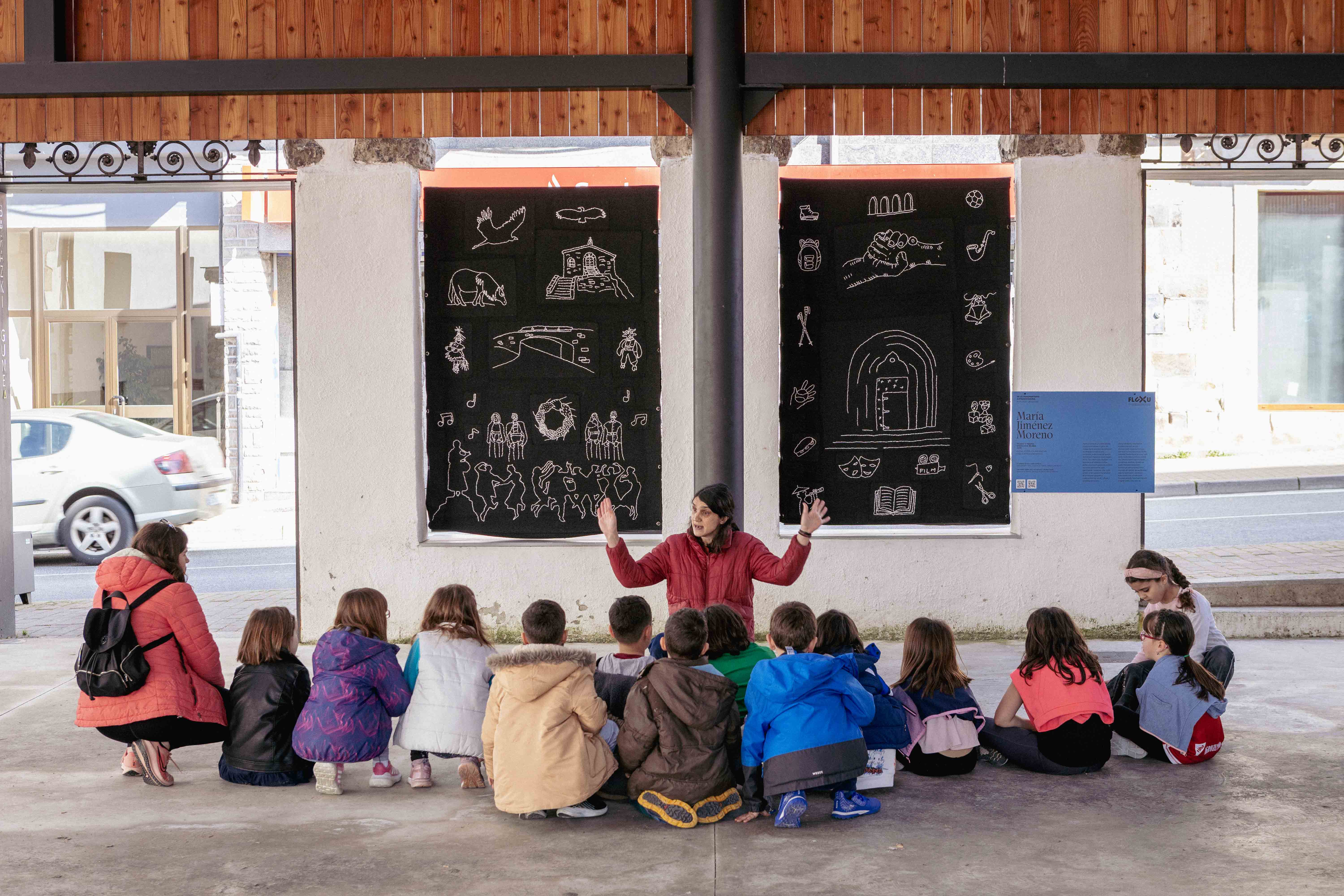 imagen El programa Fluxu concluye en marzo su segunda edición consolidándose como un programa de referencia del arte contemporáneo en Navarra
