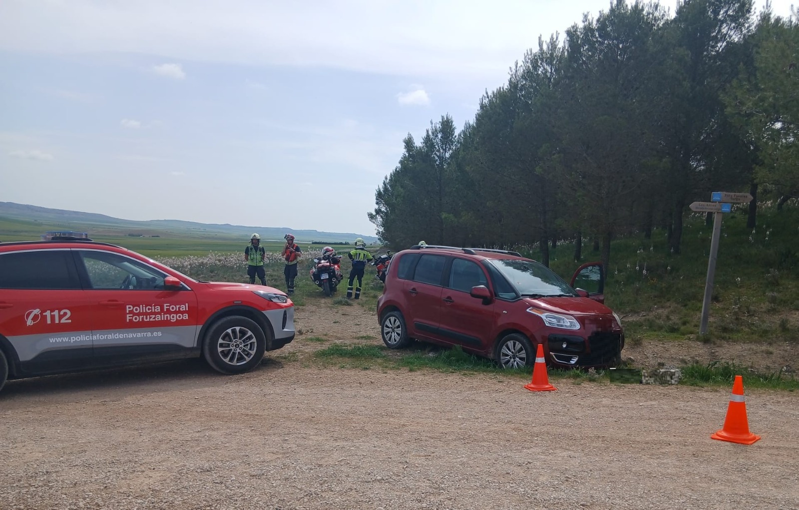 imagen Fallece un hombre de 90 años tras sufrir un atropello con su propio vehículo en Los Arcos