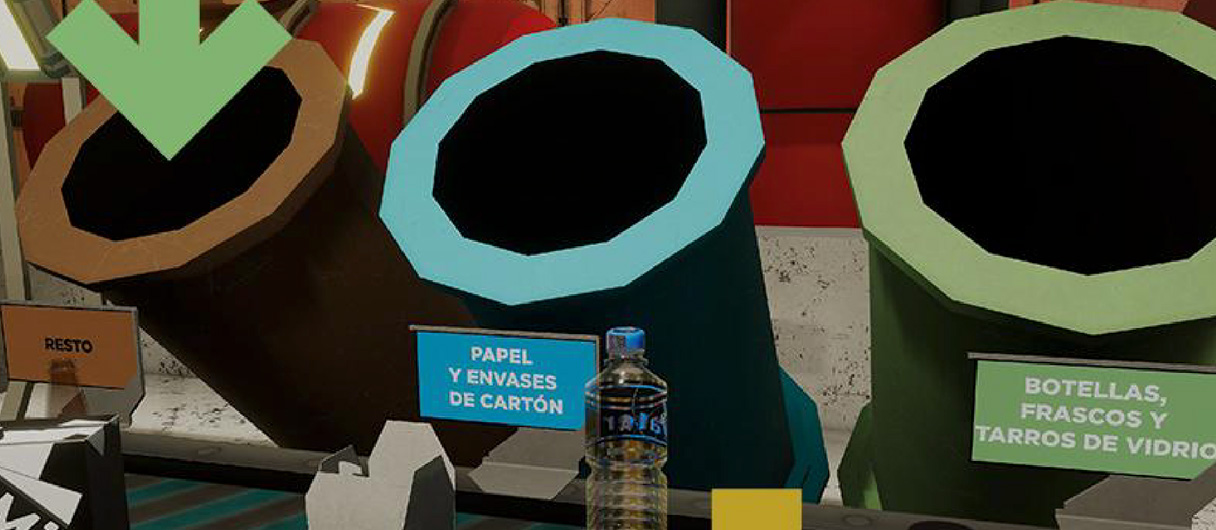 El Centro Virtual del Reciclaje vuelve en San Fermin a la zona de juegos infantil Birjolastu-JuegoRejuego